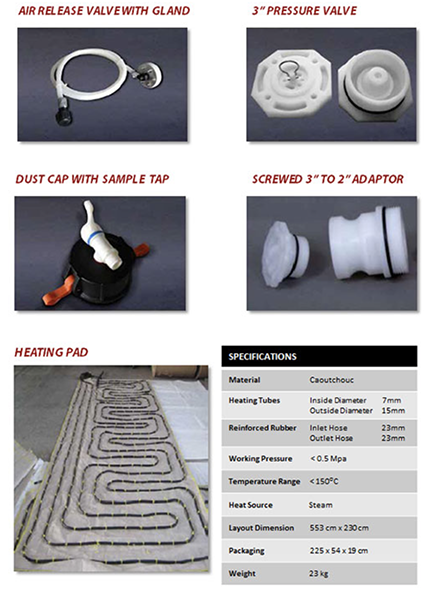 accessories flexitank - JMP Holdings accessories flexitank
